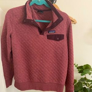 Patagonia organic cotton quit snap t